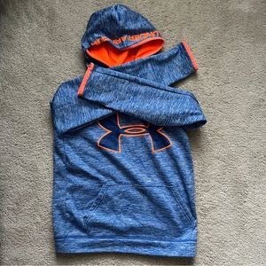 Under Armor Lightblue Youth Large Hoodie